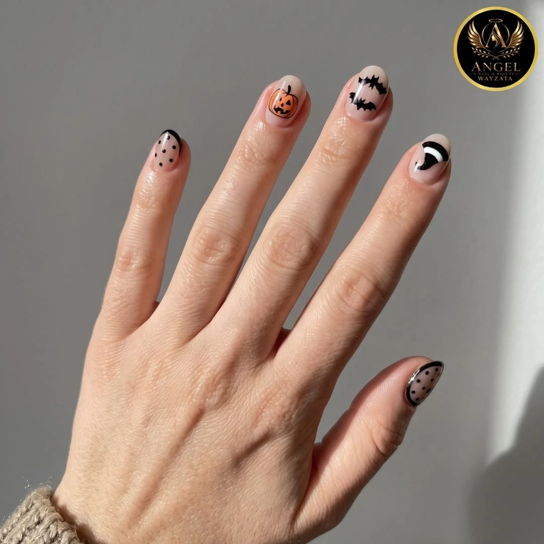 haloween nail ideas